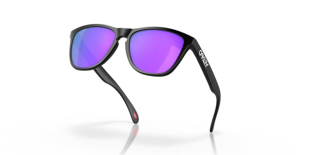oakley sunglass Frogskins™ prizm violet Lenses, matte black Frame - Cycling Gears Hub