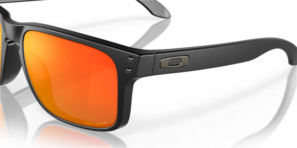 Oakley sunglass Holbrook™ prizm ruby Lenses with matte black Frame - Cycling Gears Hub