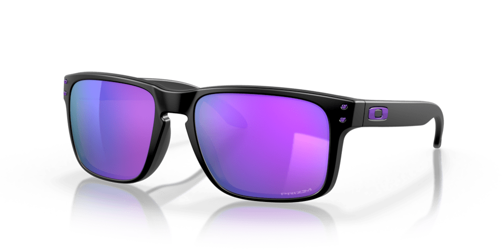 Oakley sunglass Holbrook™ prizm violet Lenses with matte black Frame - Cycling Gears Hub