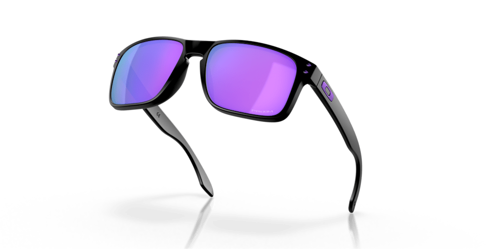 Oakley sunglass Holbrook™ prizm violet Lenses with matte black Frame - Cycling Gears Hub