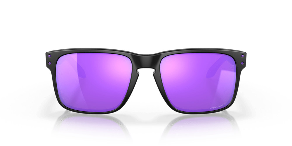 Oakley sunglass Holbrook™ prizm violet Lenses with matte black Frame - Cycling Gears Hub