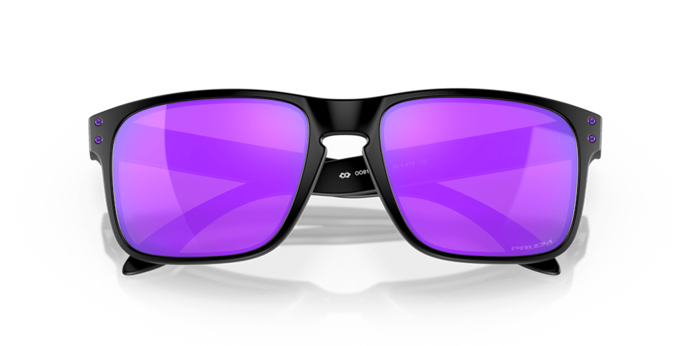 Oakley sunglass Holbrook™ prizm violet Lenses with matte black Frame - Cycling Gears Hub