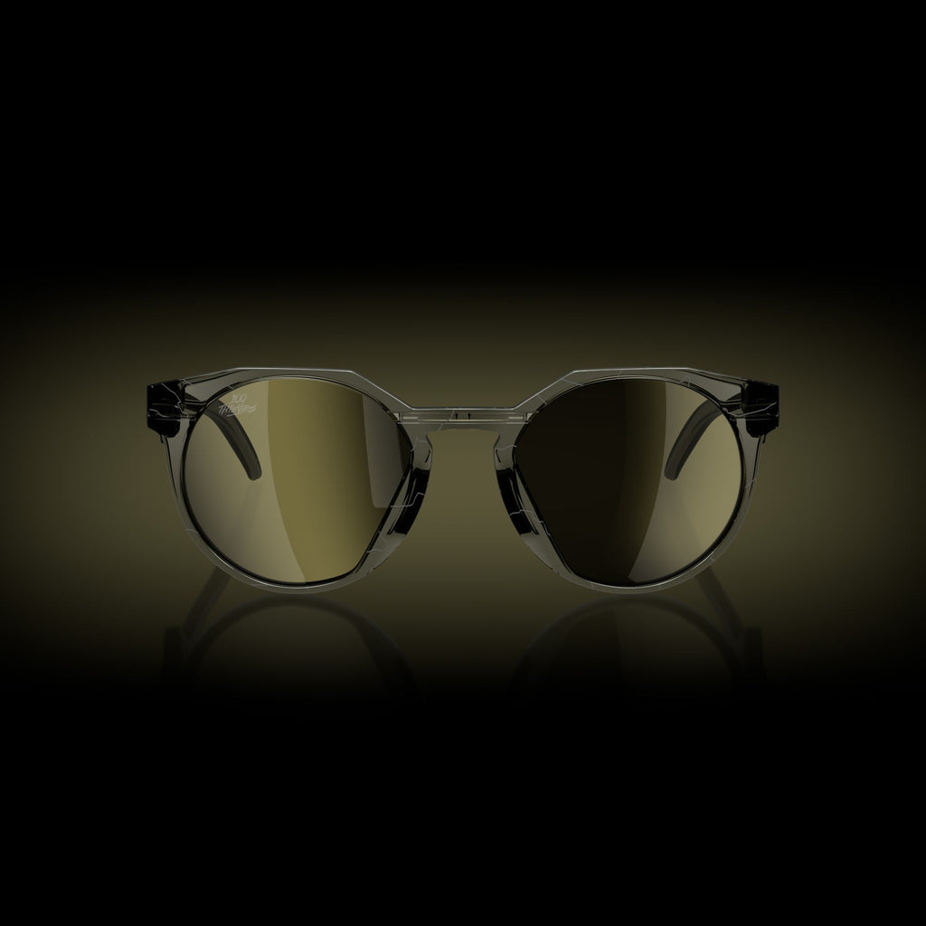 Oakley Sunglass HSTN 100 Thieves Collection prizm gaming™ 2.0 Lenses, 100t grey smoke Frame - Cycling Gears Hub