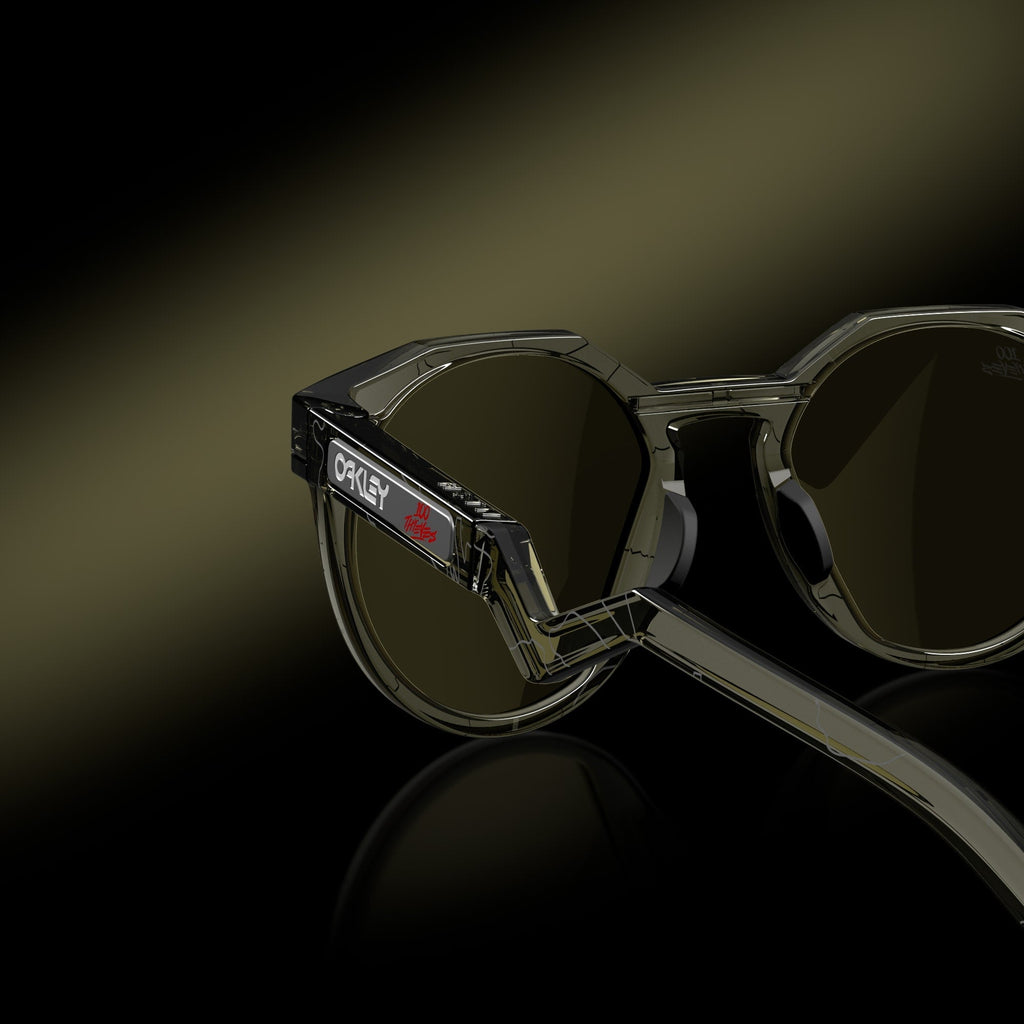 Oakley Sunglass HSTN 100 Thieves Collection prizm gaming™ 2.0 Lenses, 100t grey smoke Frame - Cycling Gears Hub