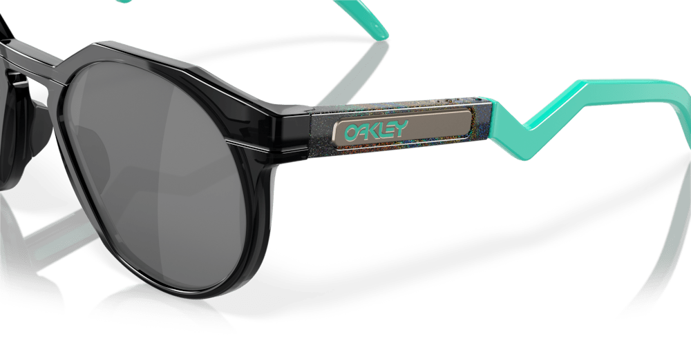 Oakley Sunglass HSTN Cycle The Galaxy Collection prizm black polarized Lenses with black ink Frame - Cycling Gears Hub