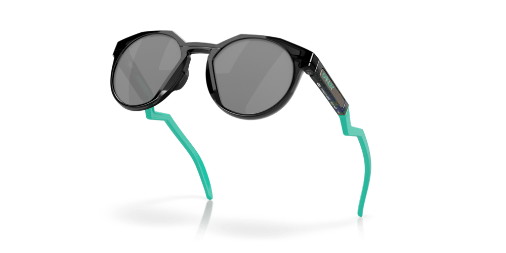 Oakley Sunglass HSTN Cycle The Galaxy Collection prizm black polarized Lenses with black ink Frame - Cycling Gears Hub