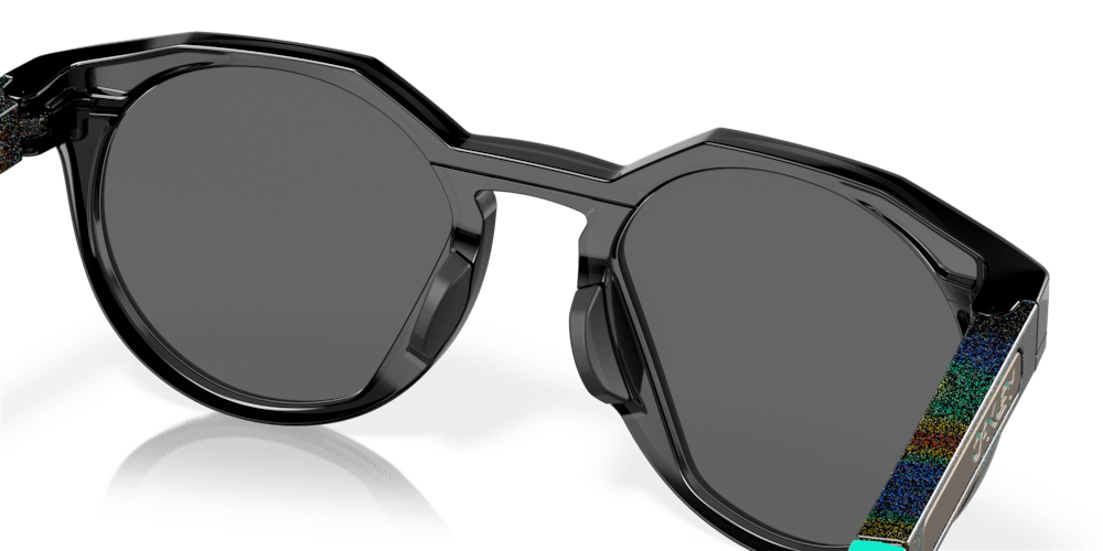 Oakley Sunglass HSTN Cycle The Galaxy Collection prizm black polarized Lenses with black ink Frame - Cycling Gears Hub