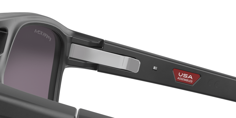 Oakley sunglass Latch™ Beta prizm grey Lenses with matte black Frame - Cycling Gears Hub