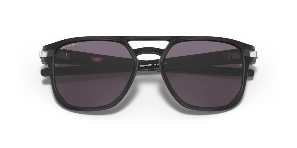 Oakley sunglass Latch™ Beta prizm grey Lenses with matte black Frame - Cycling Gears Hub