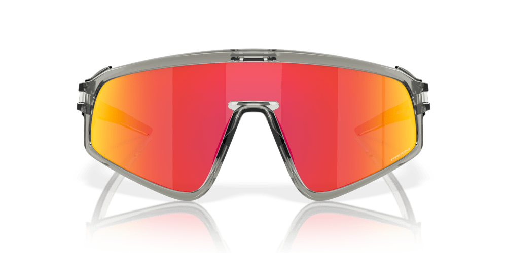 Oakley sunglass Latch™ Panel prizm ruby Lenses with grey ink Frame - Cycling Gears Hub