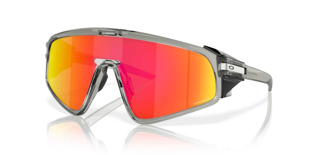 Oakley sunglass Latch™ Panel prizm ruby Lenses with grey ink Frame - Cycling Gears Hub