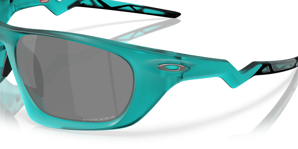 Oakley Sunglass Lateralis prizm black Lenses with matte transparent arctic surf Frame - Cycling Gears Hub