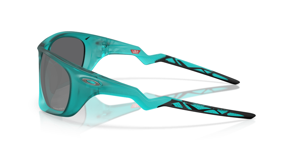 Oakley Sunglass Lateralis prizm black Lenses with matte transparent arctic surf Frame - Cycling Gears Hub