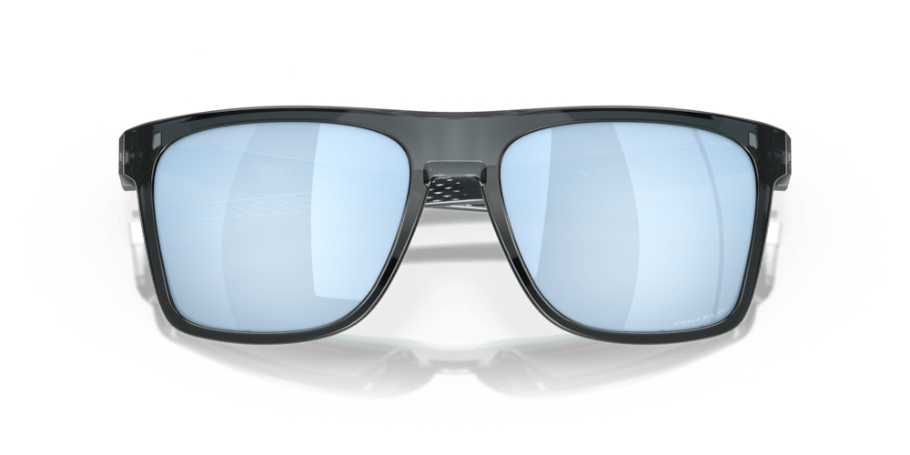 Oakley sunglass Leffingwell prizm deep water polarized Lenses with crystal black Frame - Cycling Gears Hub