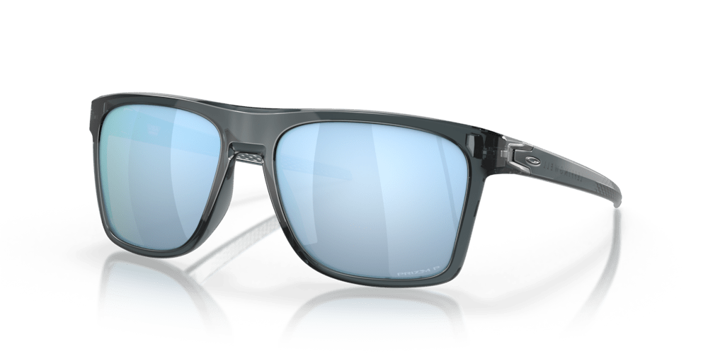 Oakley sunglass Leffingwell prizm deep water polarized Lenses with crystal black Frame - Cycling Gears Hub