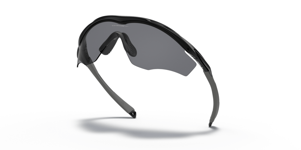 Oakley Sunglass M2 Frame® XL grey Lenses With polished black Frame - Cycling Gears Hub