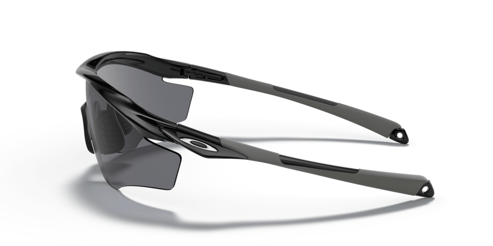 Oakley Sunglass M2 Frame® XL grey Lenses With polished black Frame - Cycling Gears Hub