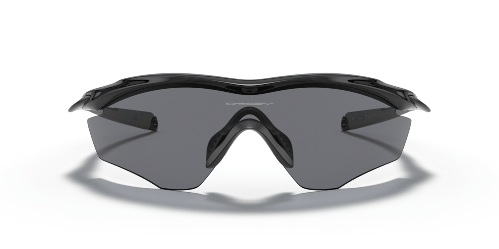 Oakley Sunglass M2 Frame® XL grey Lenses With polished black Frame - Cycling Gears Hub