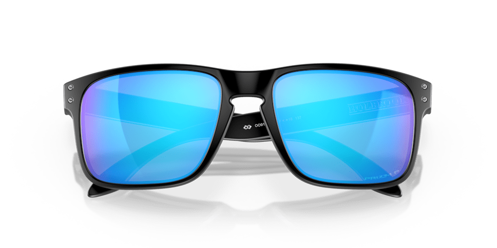 Oakley Sunglass prizm sapphire polarized Lenses, with matte black Frame - Cycling Gears Hub