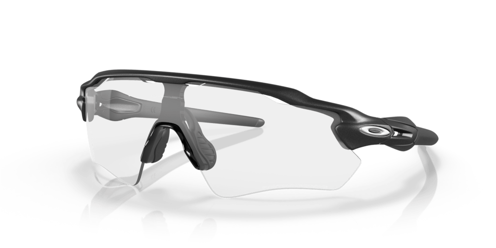 Oakley sunglass Radar® EV Path® clear to black iridium photochromic Lenses with steel Frame - Cycling Gears Hub