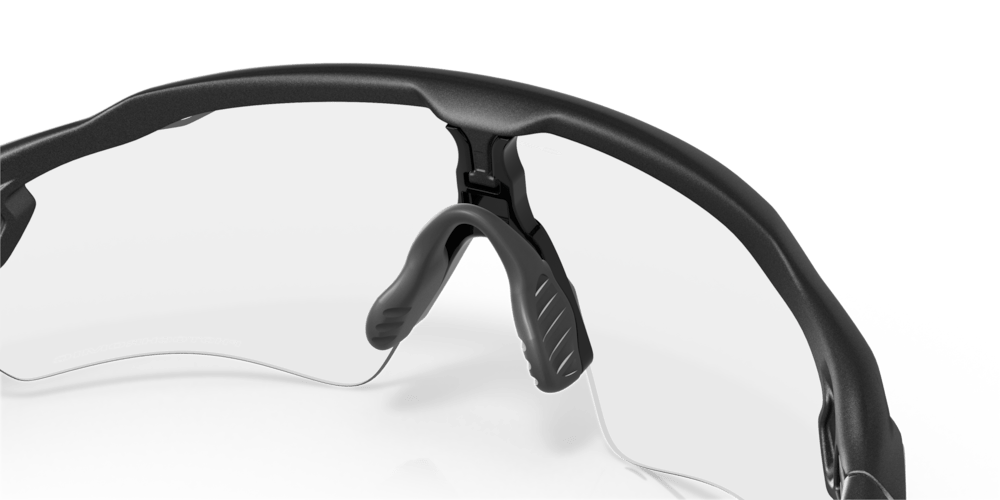 Oakley sunglass Radar® EV Path® clear to black iridium photochromic Lenses with steel Frame - Cycling Gears Hub