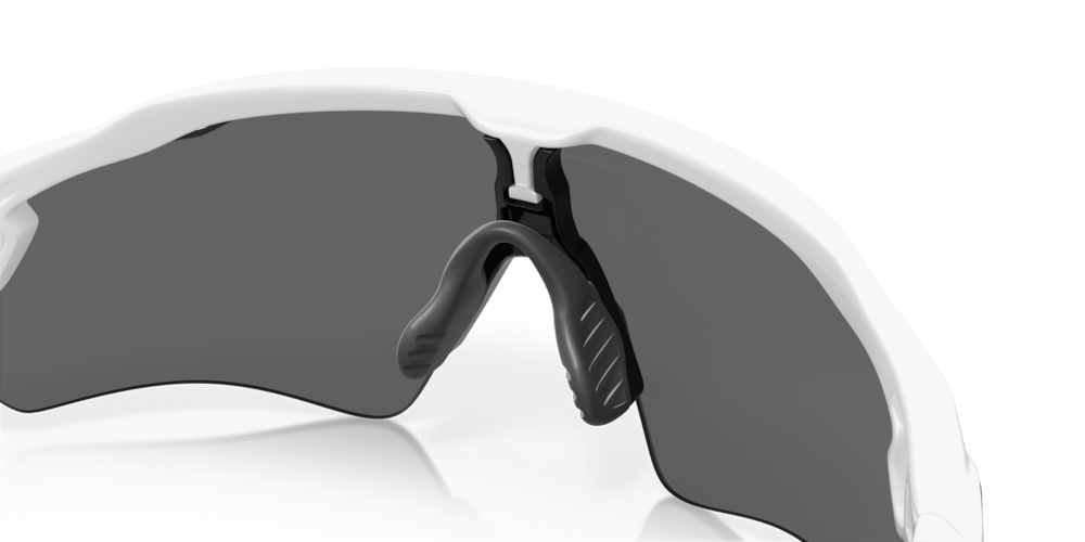 Oakley sunglass Radar® EV Path® prizm black polarized Lenses with polished white Frame - Cycling Gears Hub