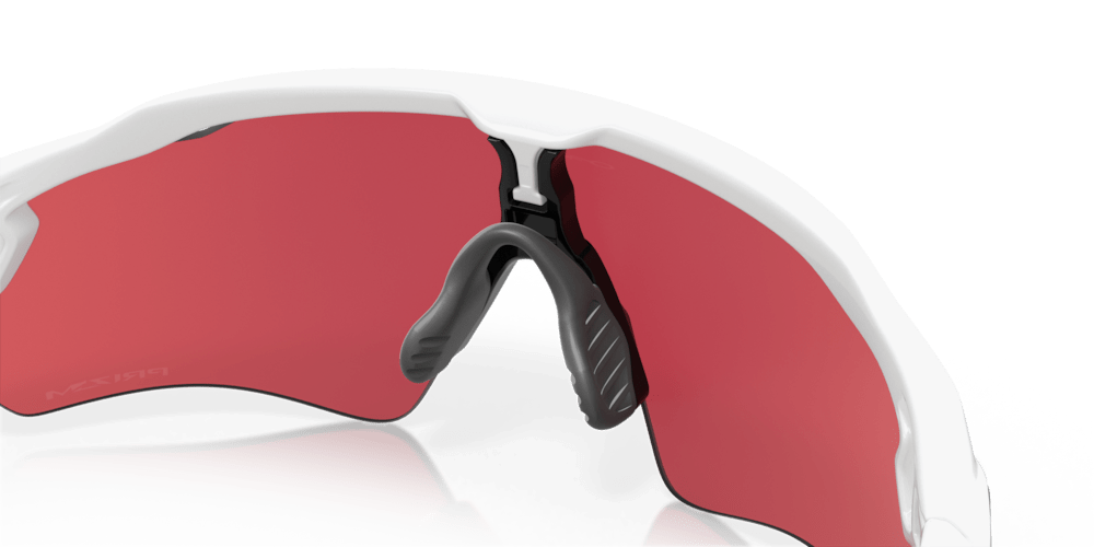 Oakley sunglass Radar® EV Path® prizm snow sapphire Lenses with polished white Fram - Cycling Gears Hub