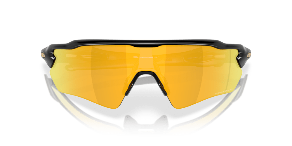 Oakley sunglass Radar® EV S Path prizm 24k polarized Lenses with polished black Frame - Cycling Gears Hub