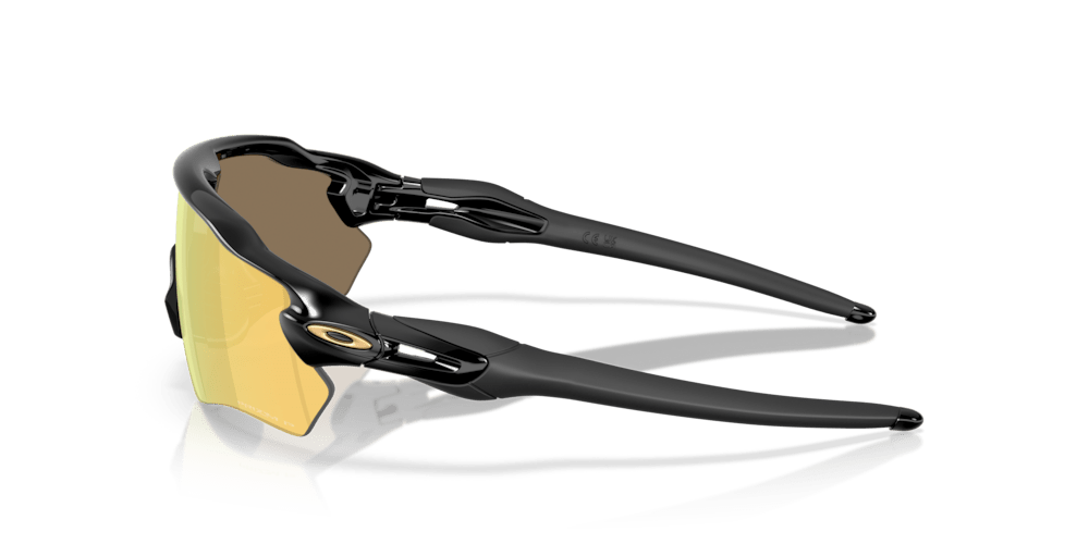 Oakley sunglass Radar® EV S Path prizm 24k polarized Lenses with polished black Frame - Cycling Gears Hub