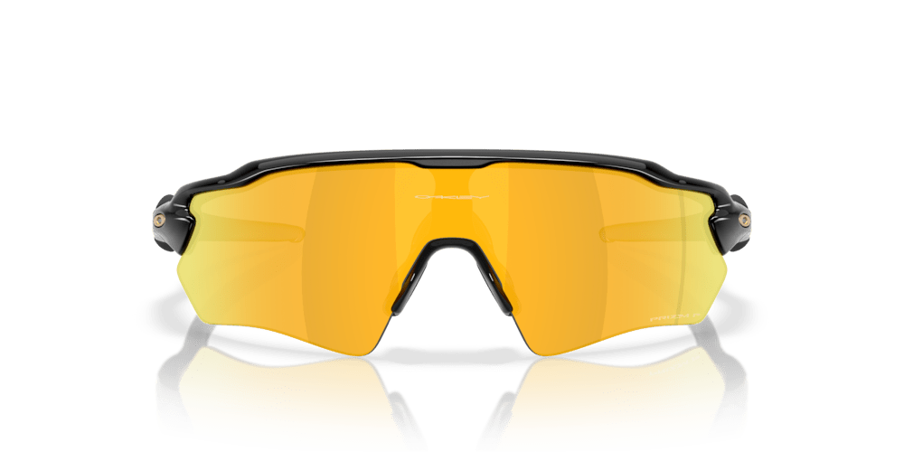 Oakley sunglass Radar® EV S Path prizm 24k polarized Lenses with polished black Frame - Cycling Gears Hub