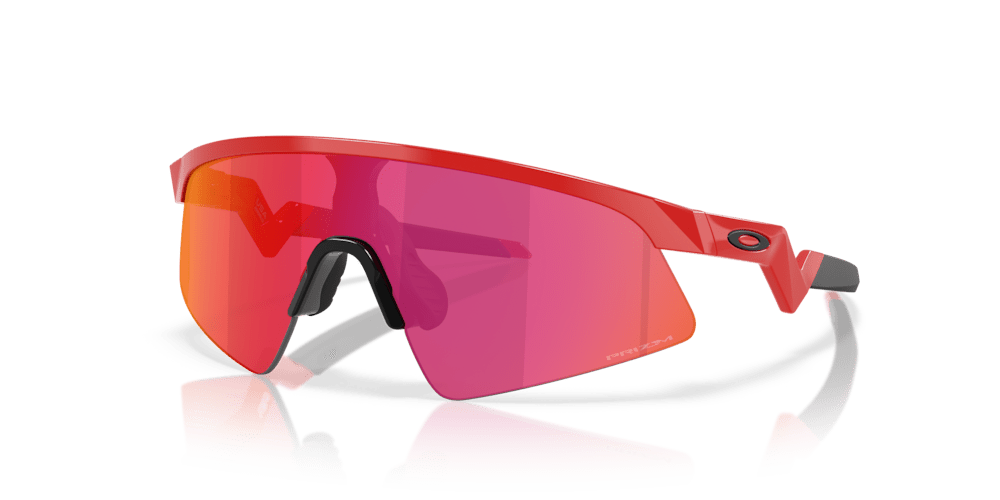 Oakley sunglass Resistor Sweep (Youth Fit) prizm field Lenses with redline Frame - Cycling Gears Hub