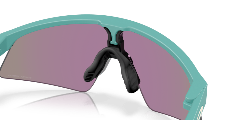 Oakley sunglass Resistor Sweep (Youth Fit) prizm jade Lenses withmatte pacific Frame - Cycling Gears Hub