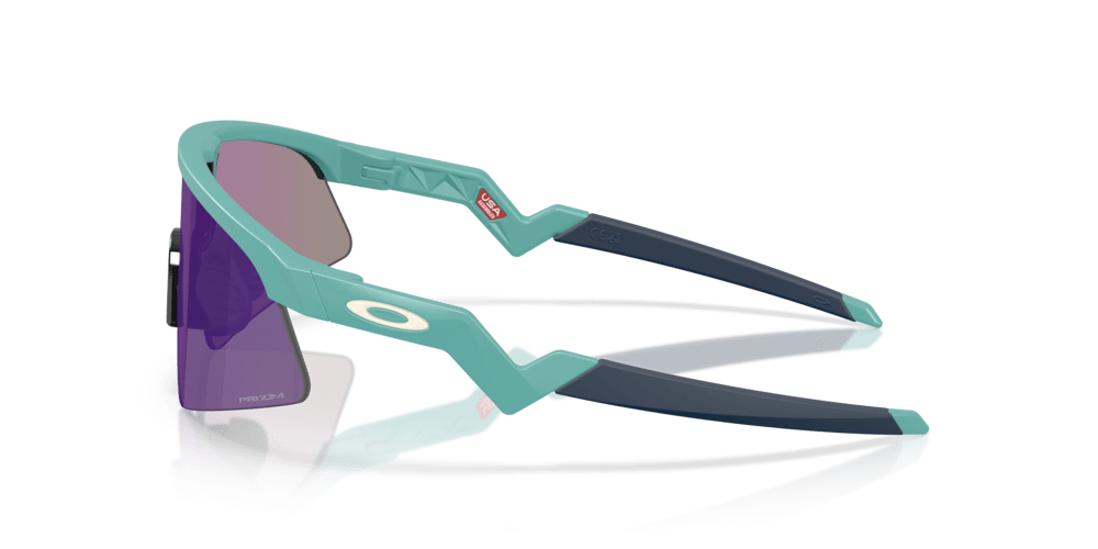 Oakley sunglass Resistor Sweep (Youth Fit) prizm jade Lenses withmatte pacific Frame - Cycling Gears Hub