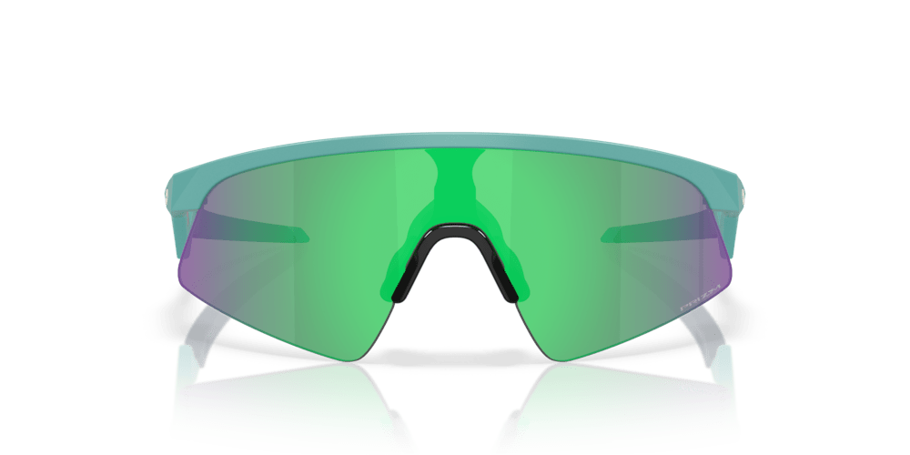 Oakley sunglass Resistor Sweep (Youth Fit) prizm jade Lenses withmatte pacific Frame - Cycling Gears Hub