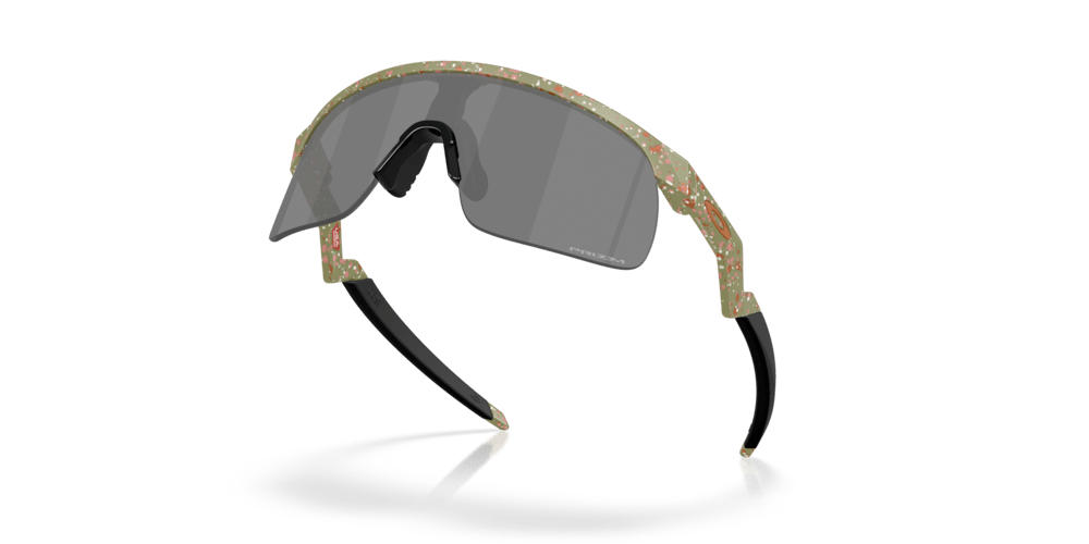 oakley sunglass Resistor (Youth Fit) Terrazzo Collection prizm black Lenses with fern terrazzo Frame - Cycling Gears Hub