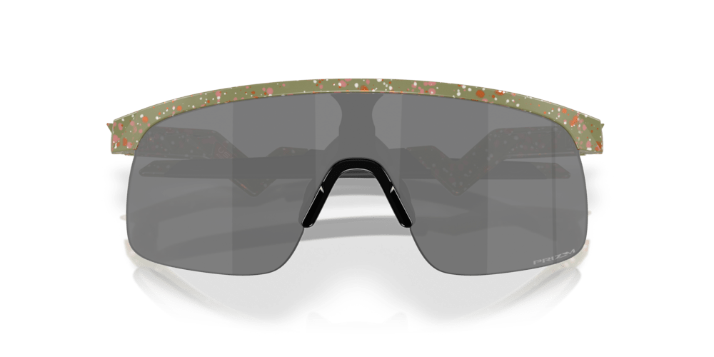 oakley sunglass Resistor (Youth Fit) Terrazzo Collection prizm black Lenses with fern terrazzo Frame - Cycling Gears Hub