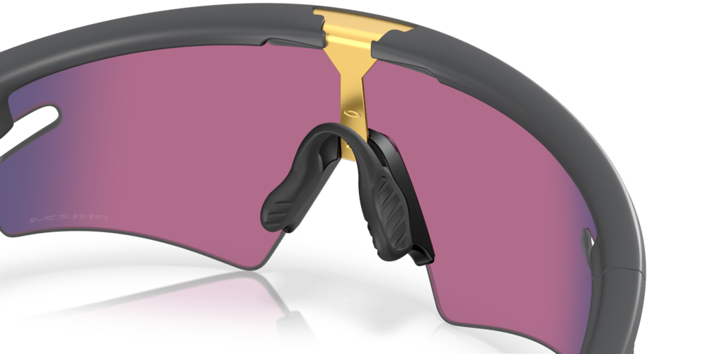 Oakley Sunglass Sphaera™ Slash prizm road Lenses with matte carbon Frame - Cycling Gears Hub