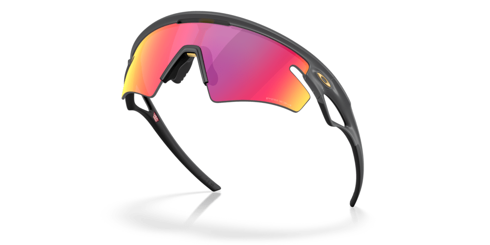 Oakley Sunglass Sphaera™ Slash prizm road Lenses with matte carbon Frame - Cycling Gears Hub