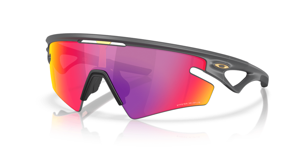 Oakley Sunglass Sphaera™ Slash prizm road Lenses with matte carbon Frame - Cycling Gears Hub