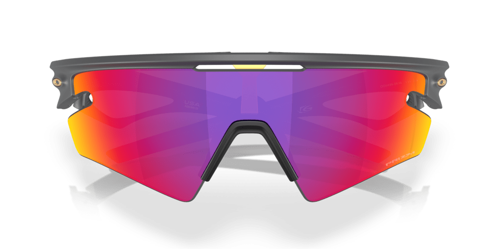 Oakley Sunglass Sphaera™ Slash prizm road Lenses with matte carbon Frame - Cycling Gears Hub