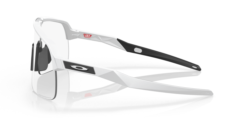Oakley Sunglass Sutro Lite Matte White Clear Photochromic - Cycling Gears Hub