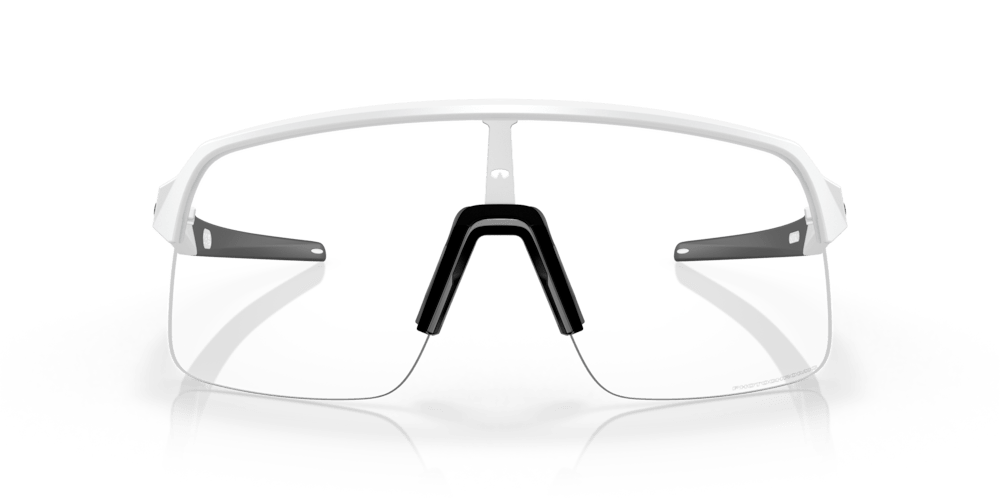 Oakley Sunglass Sutro Lite Matte White Clear Photochromic - Cycling Gears Hub
