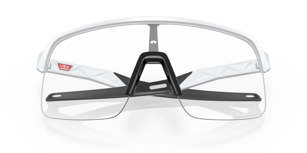Oakley Sunglass Sutro Lite Matte White Clear Photochromic - Cycling Gears Hub