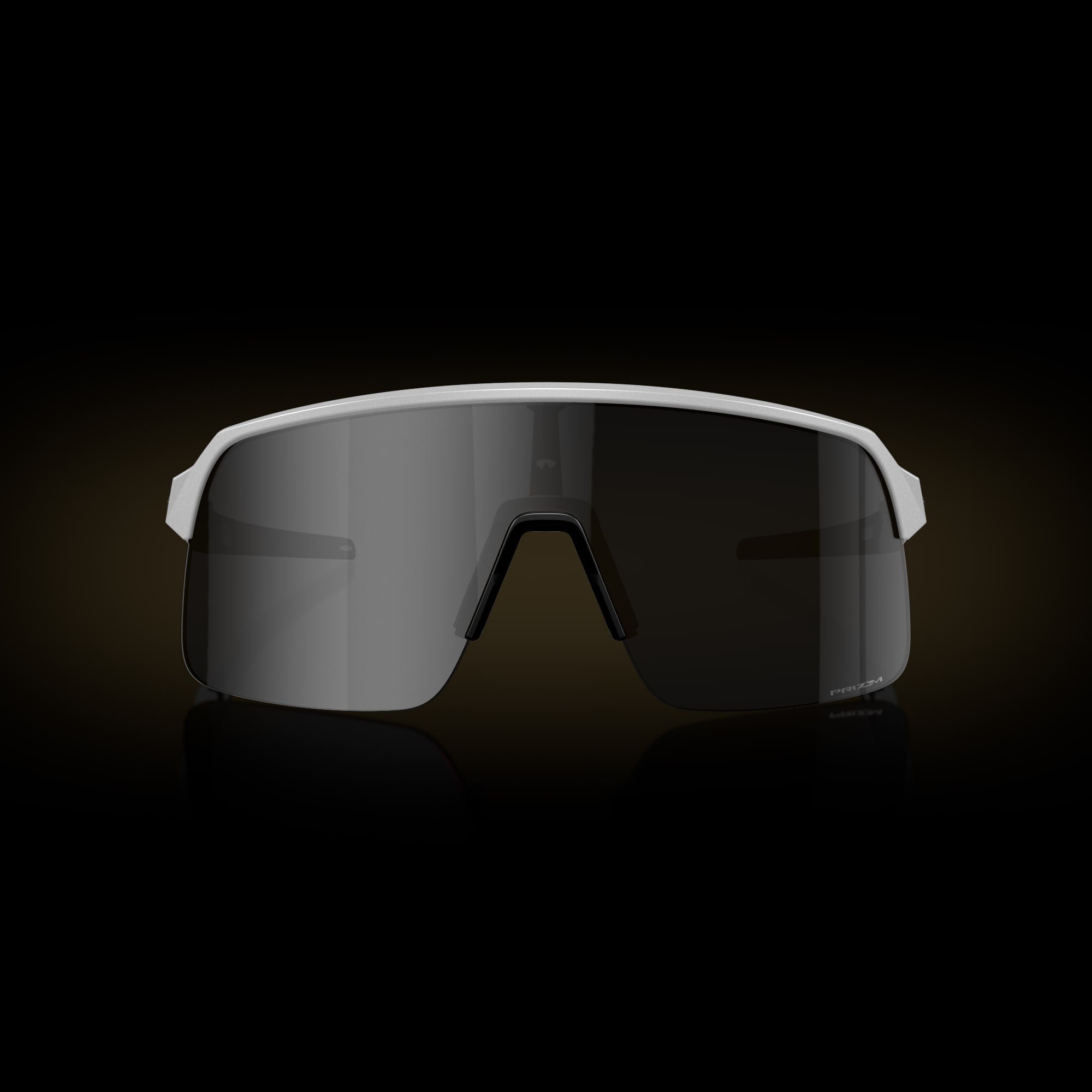 Oakley Sunglass Sutro Lite Players Collection prizm black Lenses, matte white Frame - Cycling Gears Hub