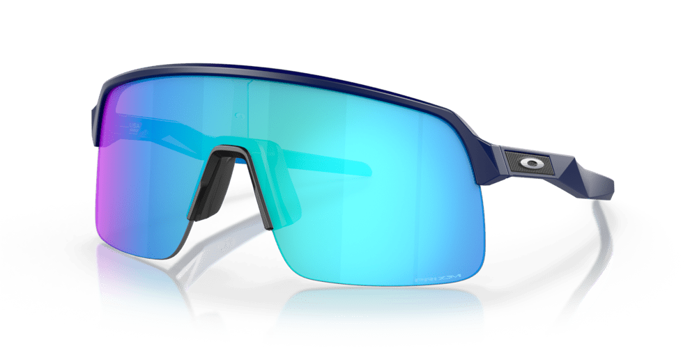 Oakley Sunglass Sutro Lite prizm sapphire Lenses with matte navy Frame - Cycling Gears Hub