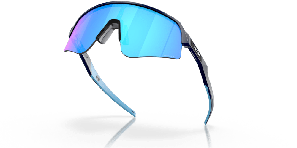 Oakley Sunglass Sutro Lite Sweep prizm sapphire Lenses with matte navy Frame - Cycling Gears Hub