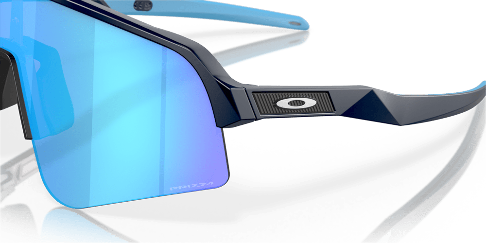Oakley Sunglass Sutro Lite Sweep prizm sapphire Lenses with matte navy Frame - Cycling Gears Hub