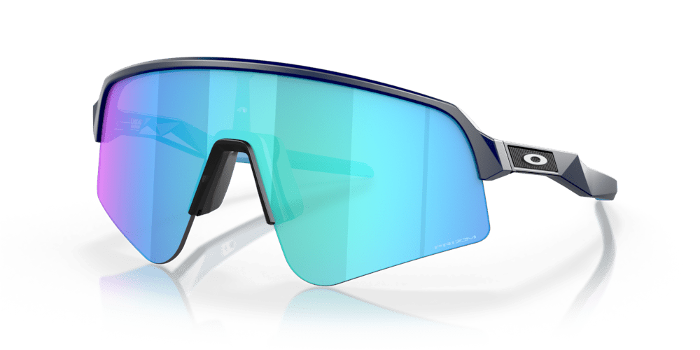 Oakley Sunglass Sutro Lite Sweep prizm sapphire Lenses with matte navy Frame - Cycling Gears Hub