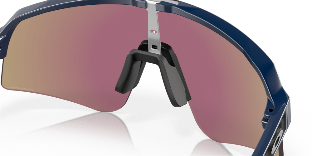 Oakley Sunglass Sutro Lite Sweep prizm sapphire Lenses with matte navy Frame - Cycling Gears Hub