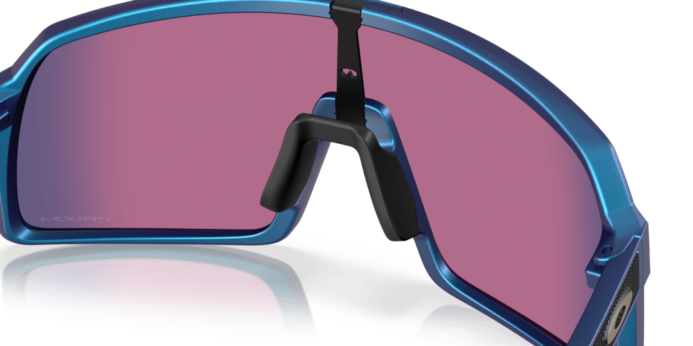 Oakley Sunglass Sutro prizm road Lenses with matte cyan/blue colorshift Frame - Cycling Gears Hub